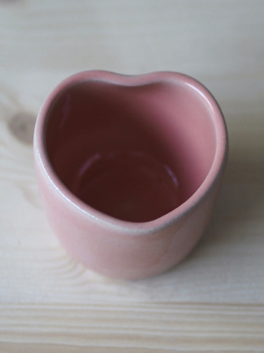 Mini Heart Cup | soft rose