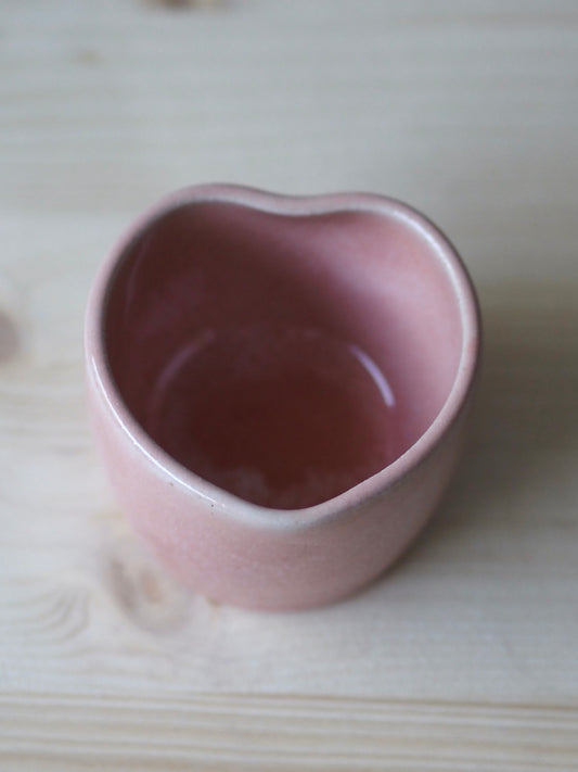 Mini Heart Cup | rose cloud