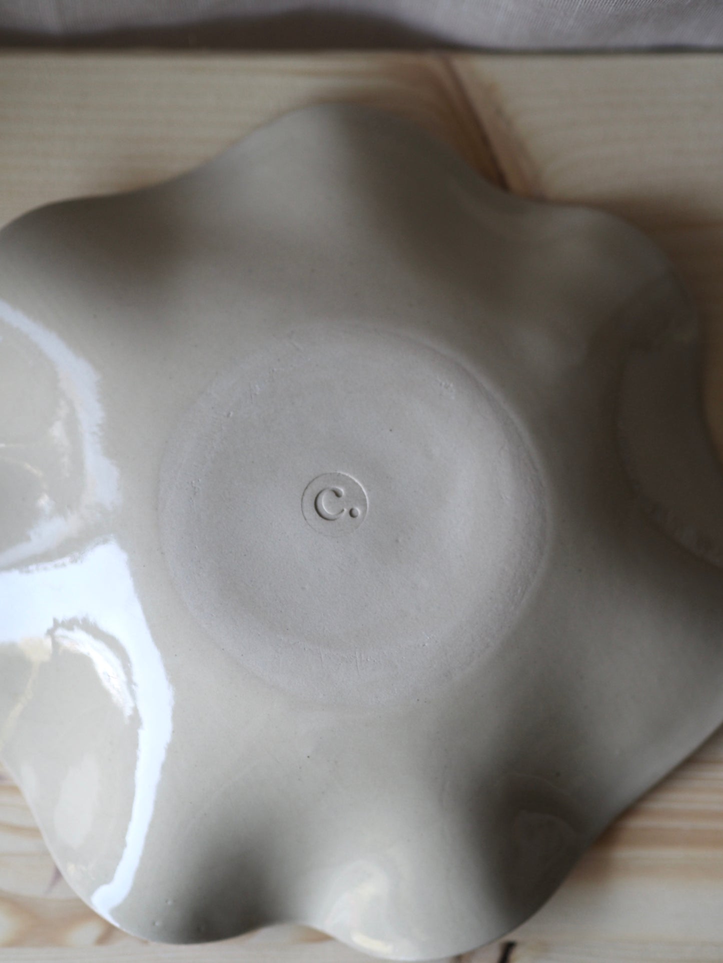 Wavy Bowl | blush ocean