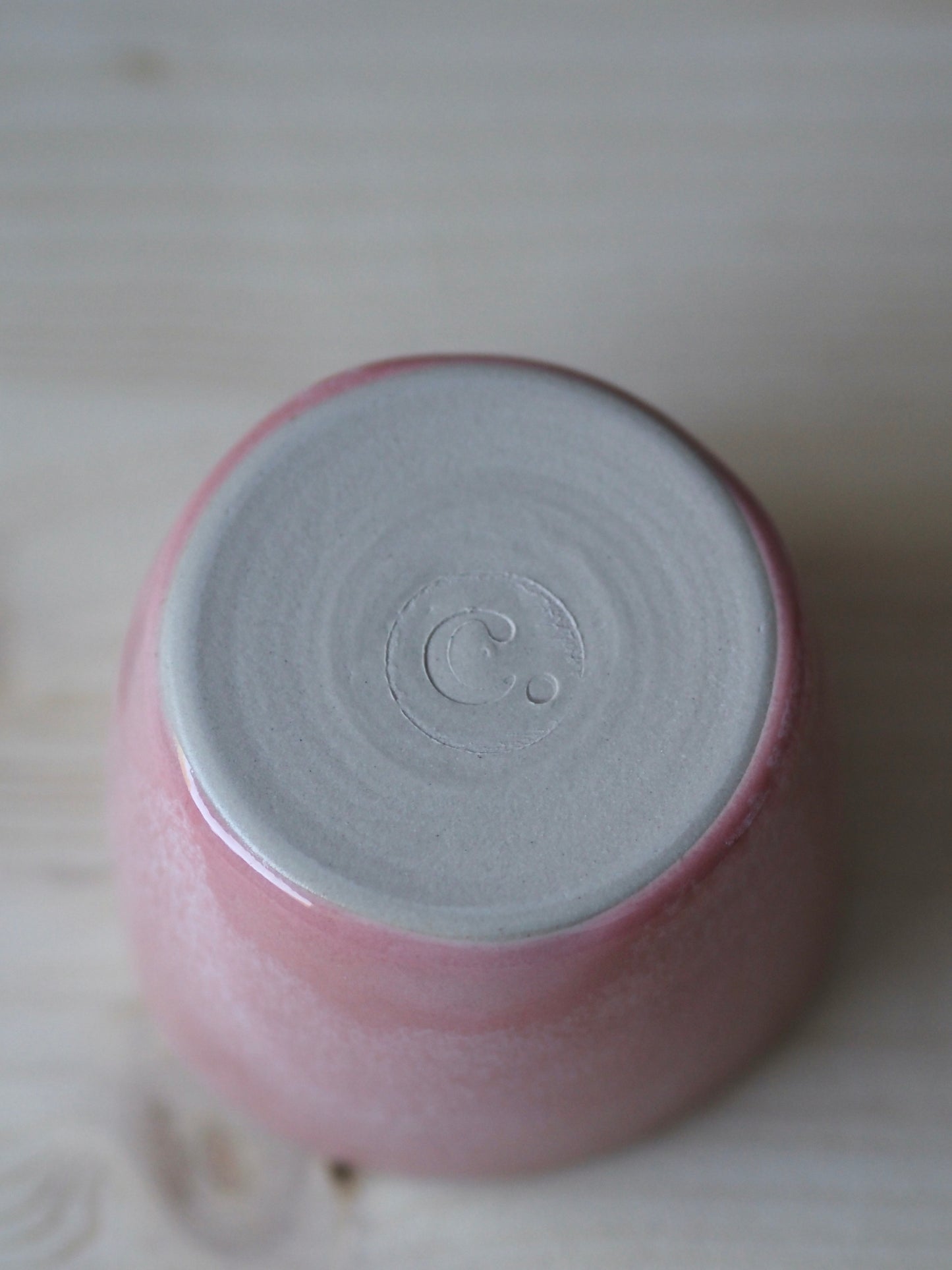 Mini Heart Cup | rose cloud