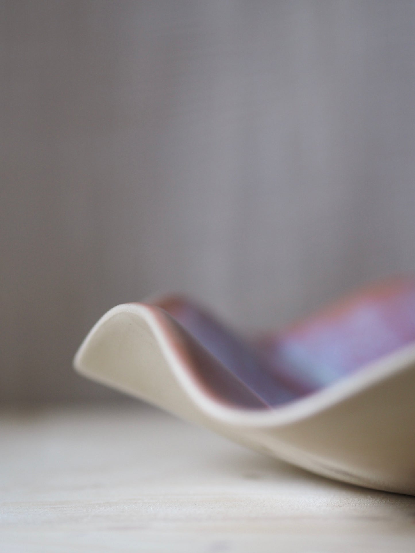 Wavy Bowl | blush ocean