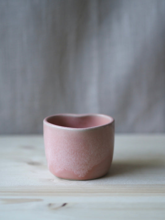 Mini Heart Cup | rose cloud