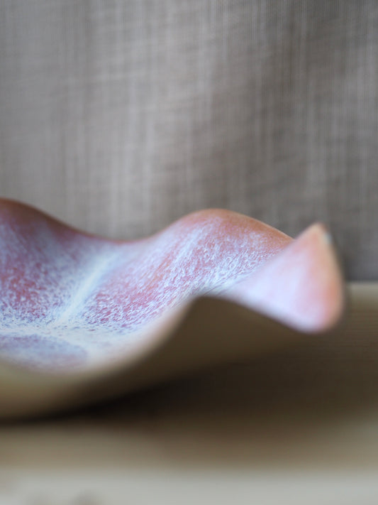 Wavy Bowl | blush ocean