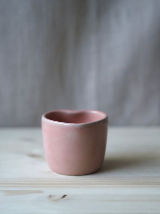 Mini Heart Cup | soft rose